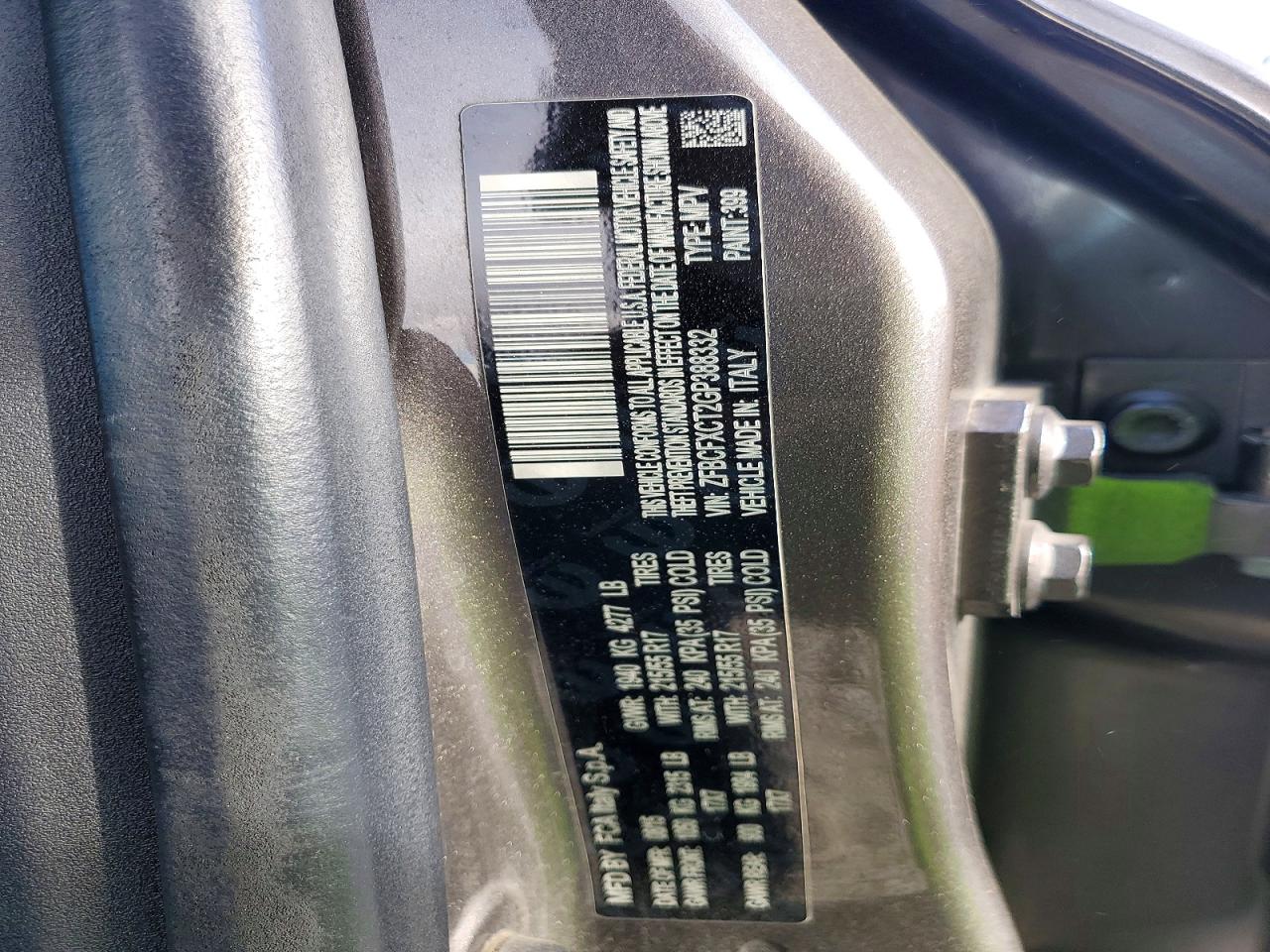 2016 FIAT 500X TREKKING photo 12