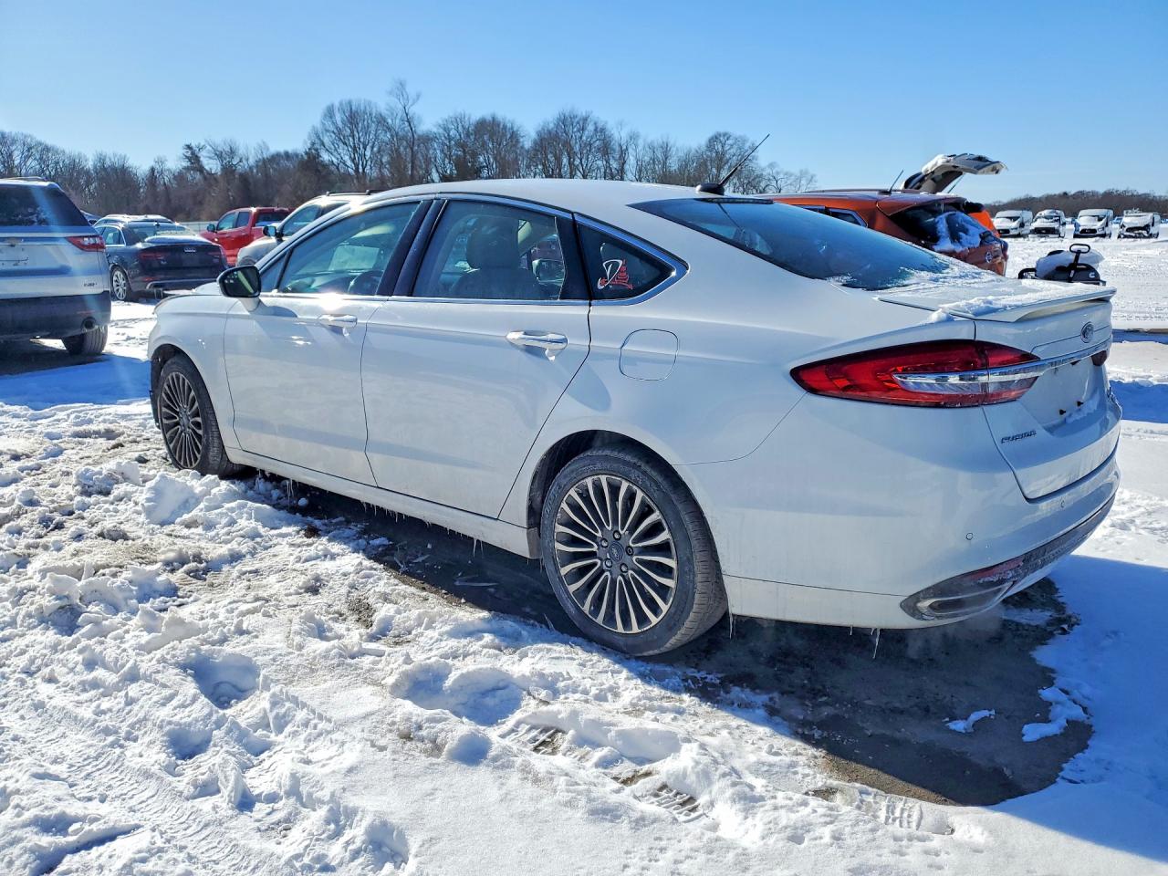 2017 FORD FUSION TITANIUM photo 4