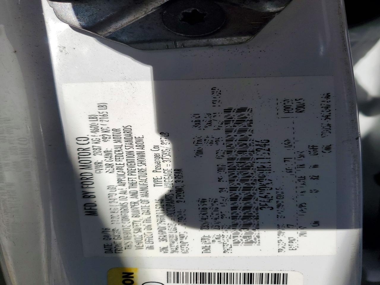 2017 FORD FUSION TITANIUM photo 34