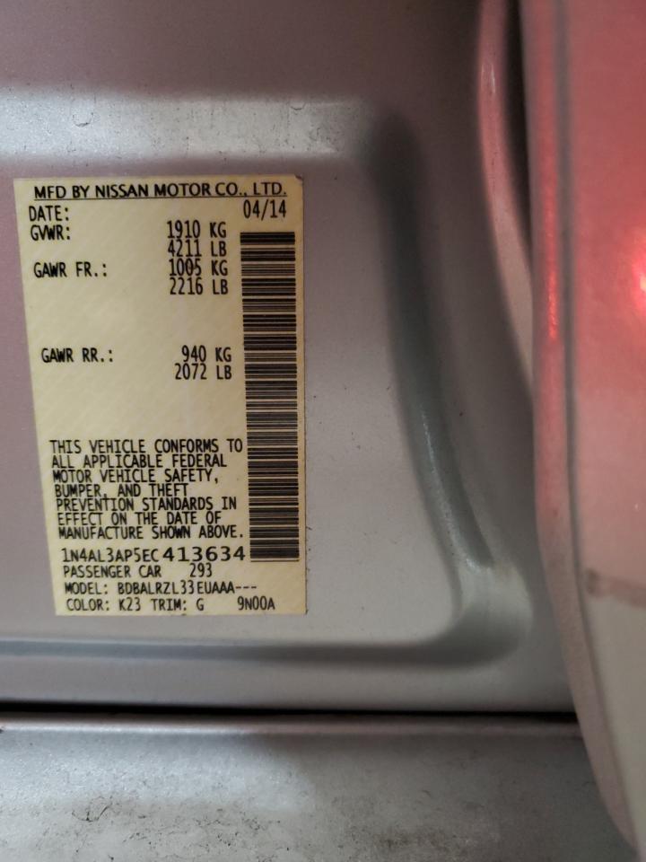 2014 NISSAN ALTIMA 2.5 photo 25