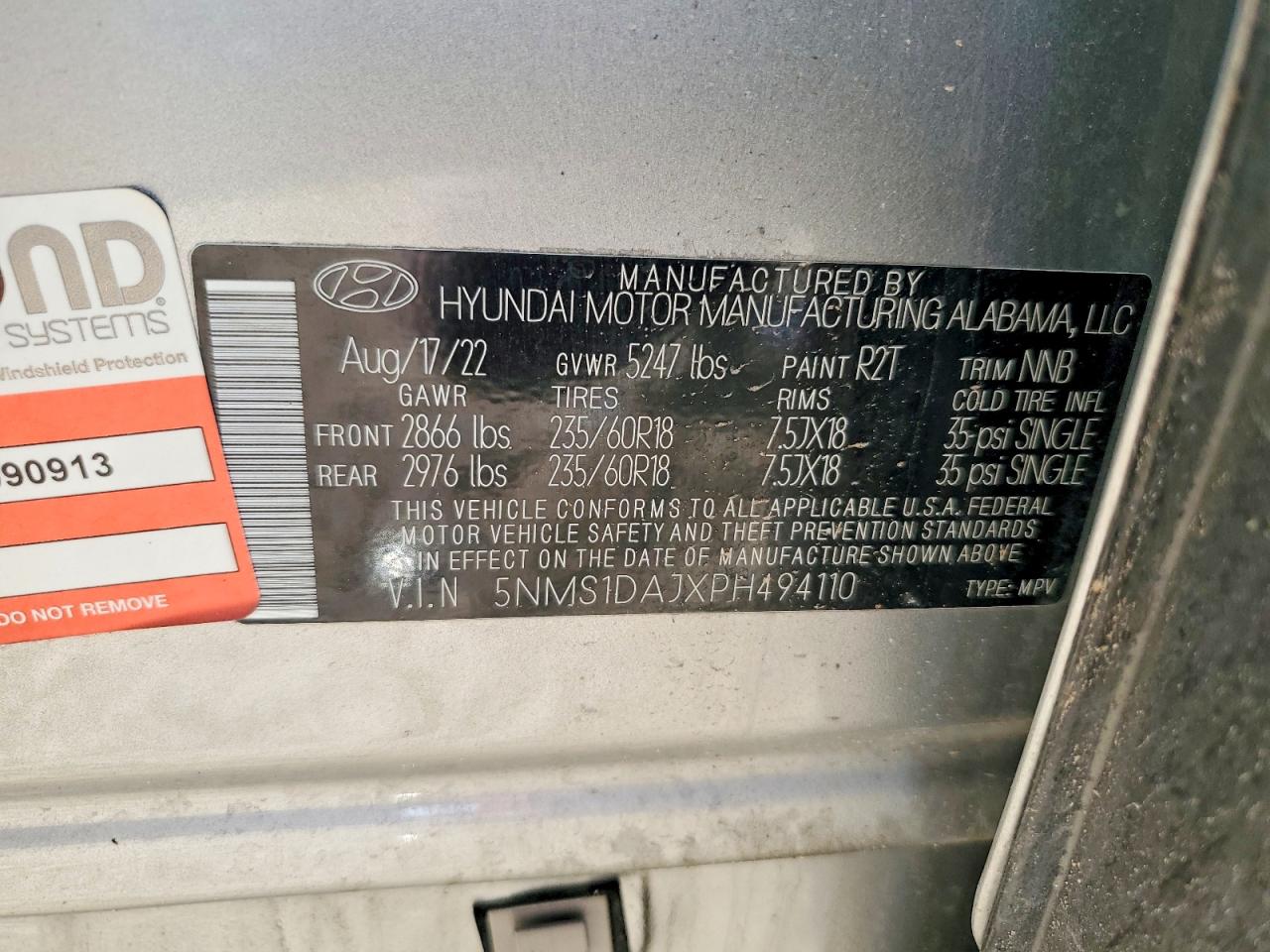 2023 HYUNDAI SANTA FE SE photo 40