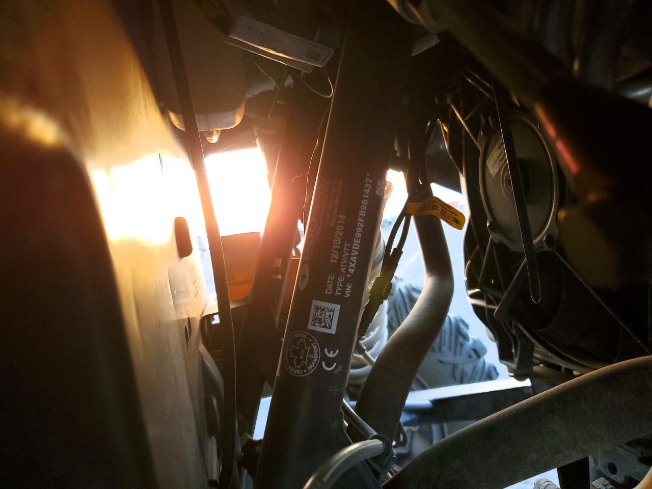 2015 POLARIS RZR XP 100 UTILITY VEHICLE photo 19
