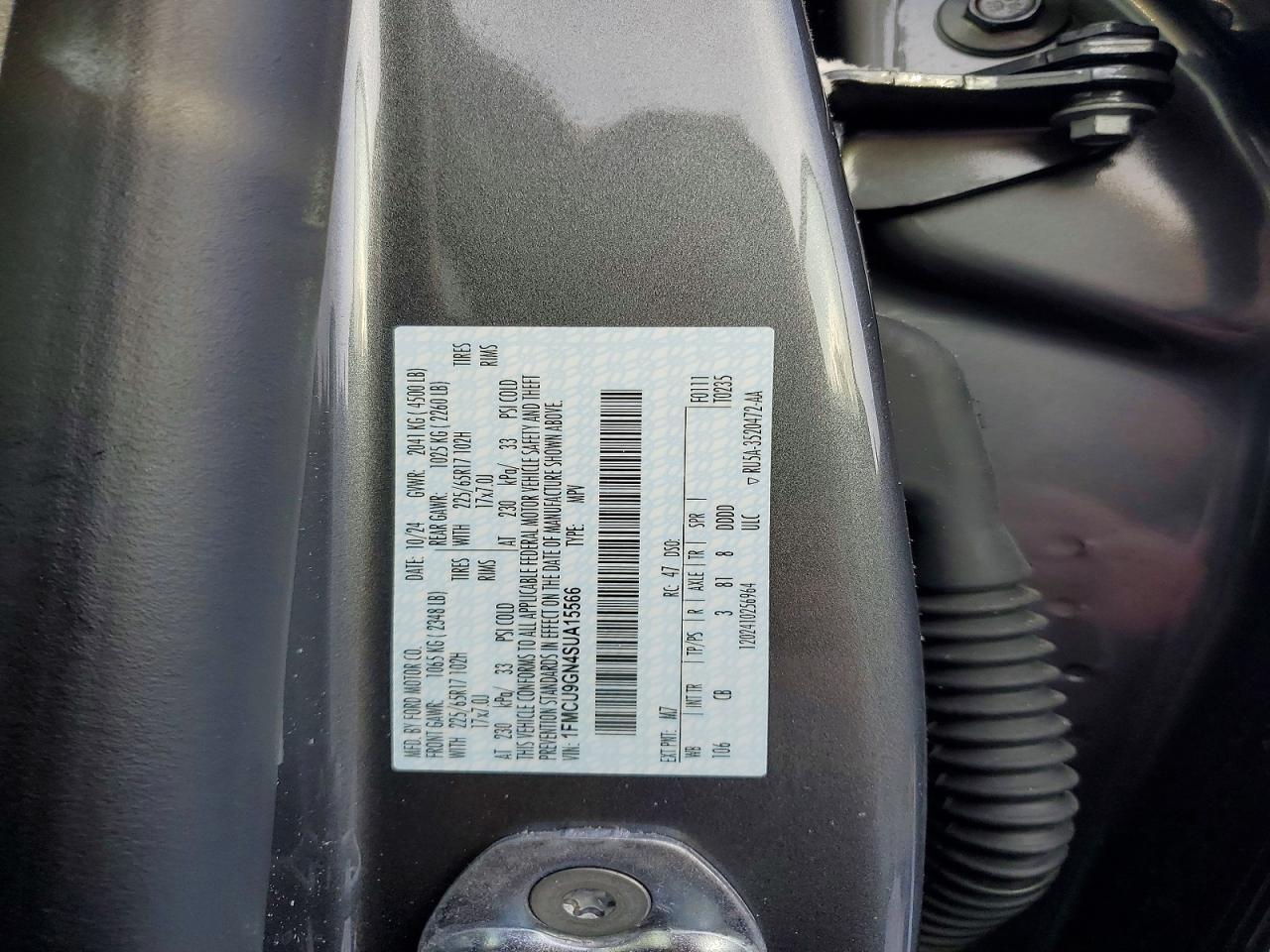 2025 FORD ESCAPE ACTIVE photo 25