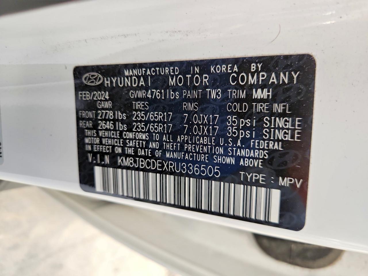 2024 HYUNDAI TUCSON SEL photo 37