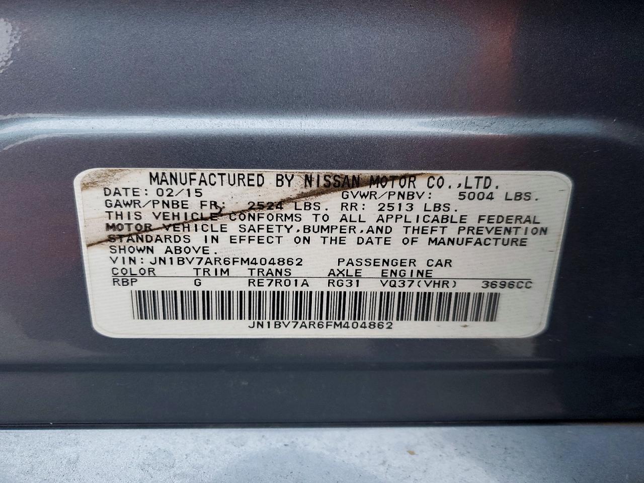 2015 INFINITI Q50 BASE photo 23