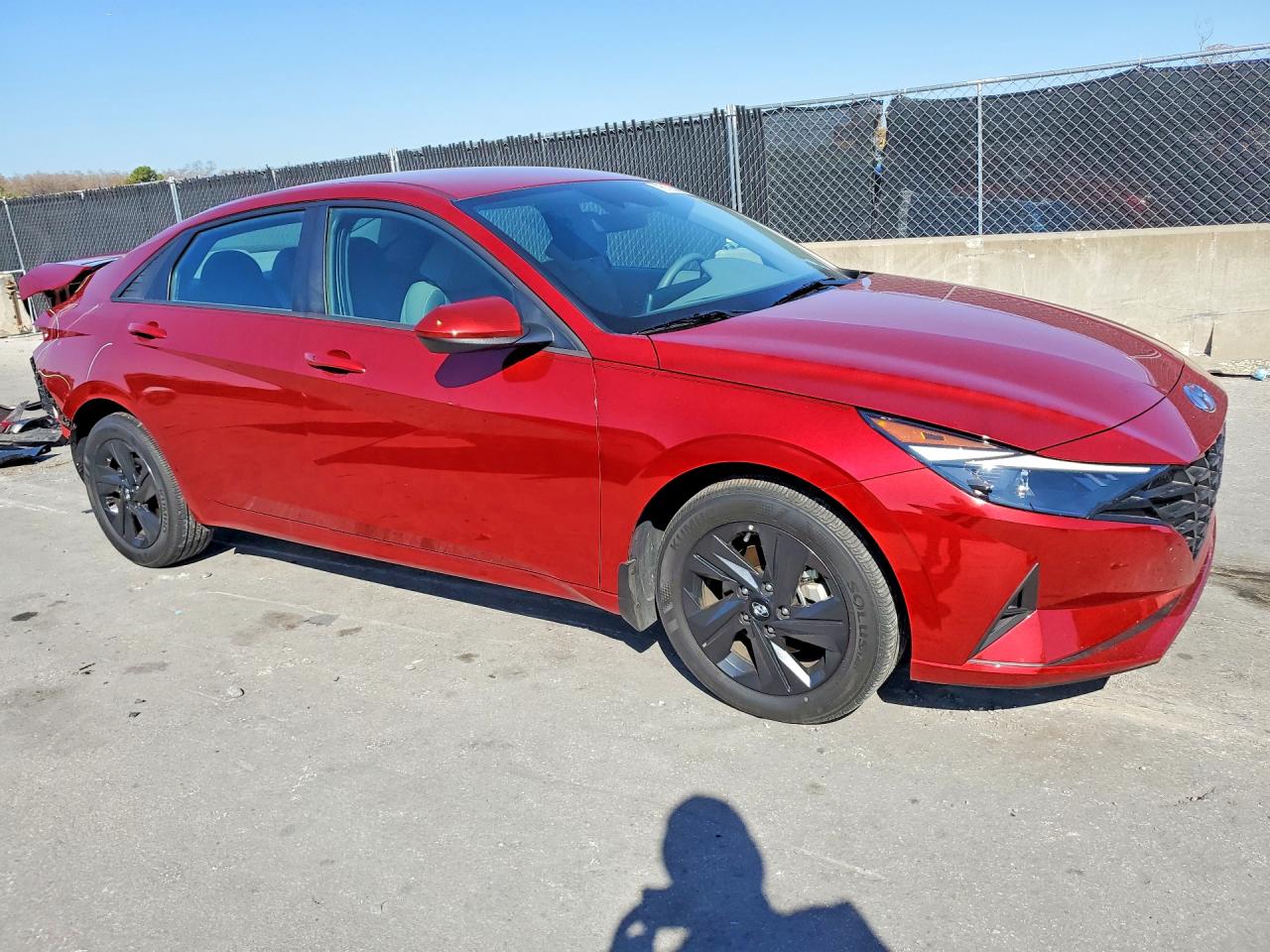 2023 HYUNDAI ELANTRA BLUE photo 7