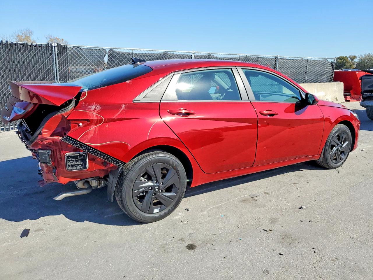 2023 HYUNDAI ELANTRA BLUE photo 5