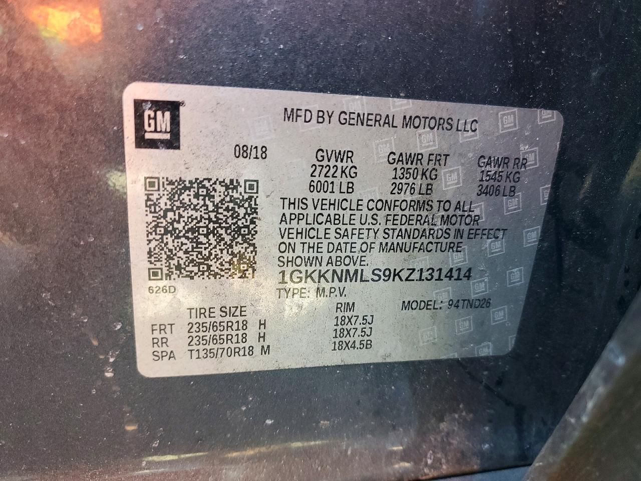 2019 GMC ACADIA SLT-1 photo 25