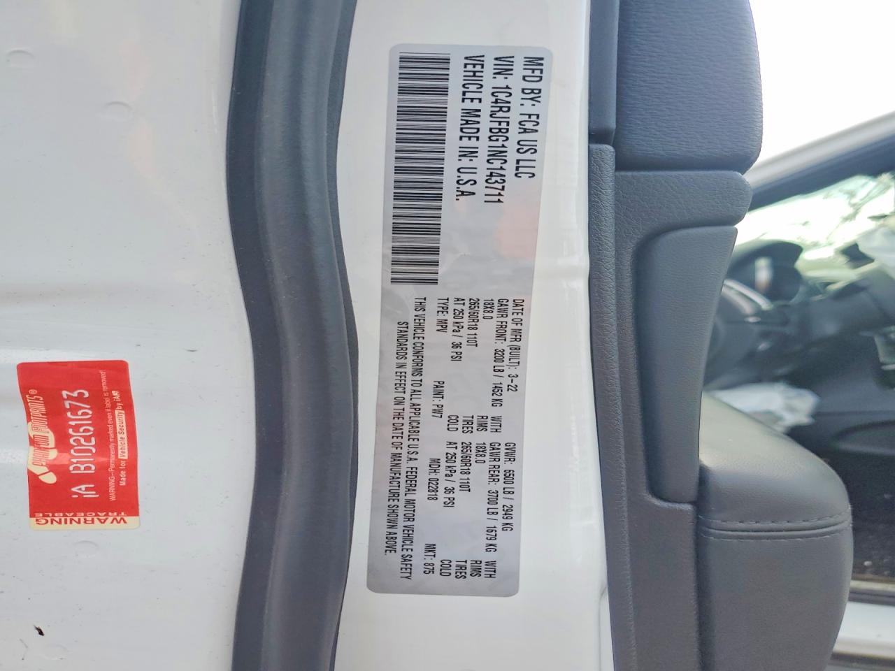 2022 JEEP GRAND CHEROKEE LIMITED photo 25