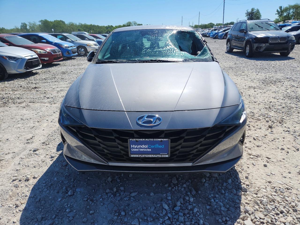 2023 HYUNDAI ELANTRA BLUE photo 13