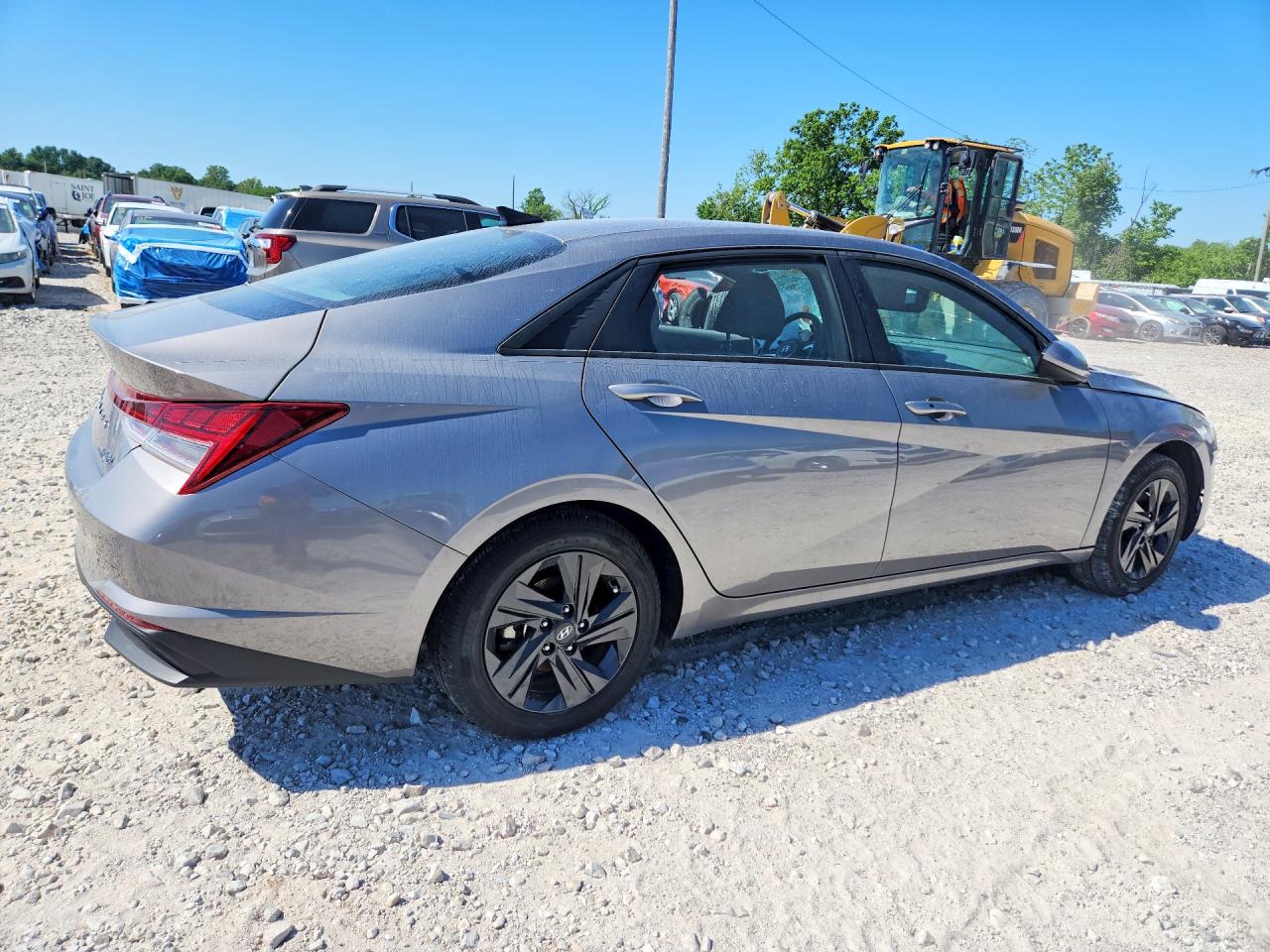 2023 HYUNDAI ELANTRA BLUE photo 7