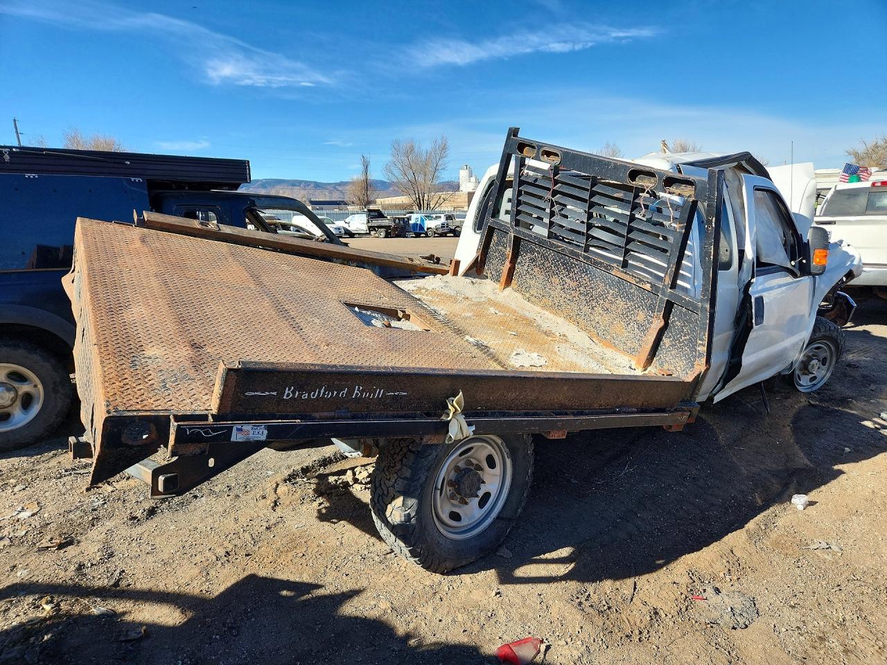 2016 FORD F250 SUPER DUTY FLATBED TRUCK photo 5