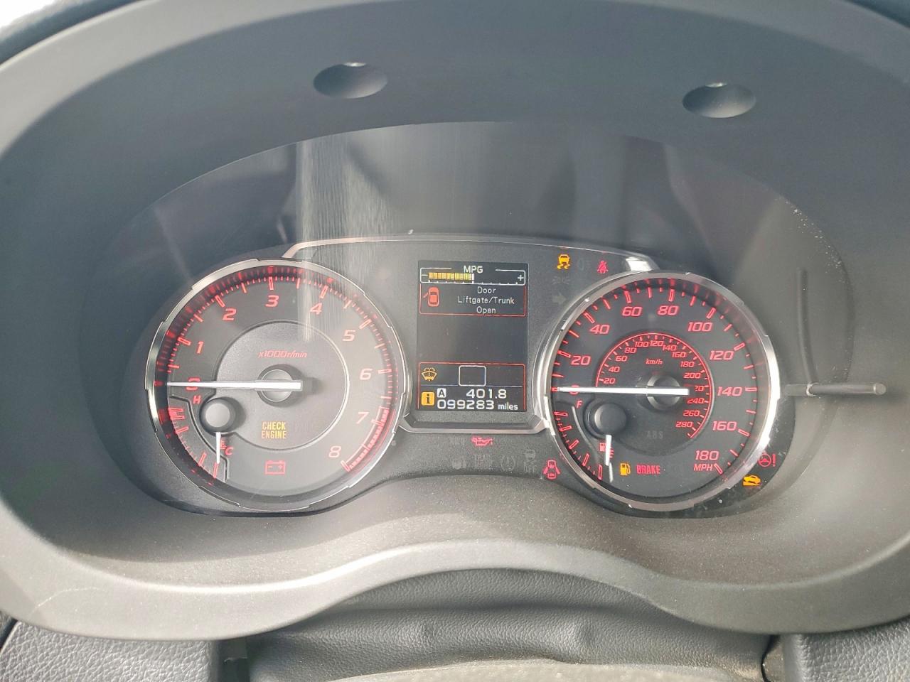 2017 SUBARU WRX photo 9