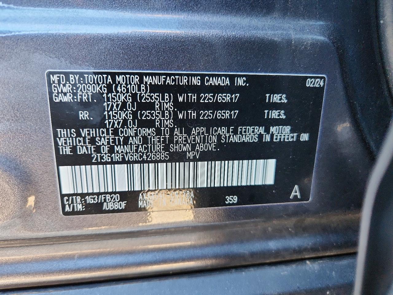 2024 TOYOTA RAV4 LE photo 37