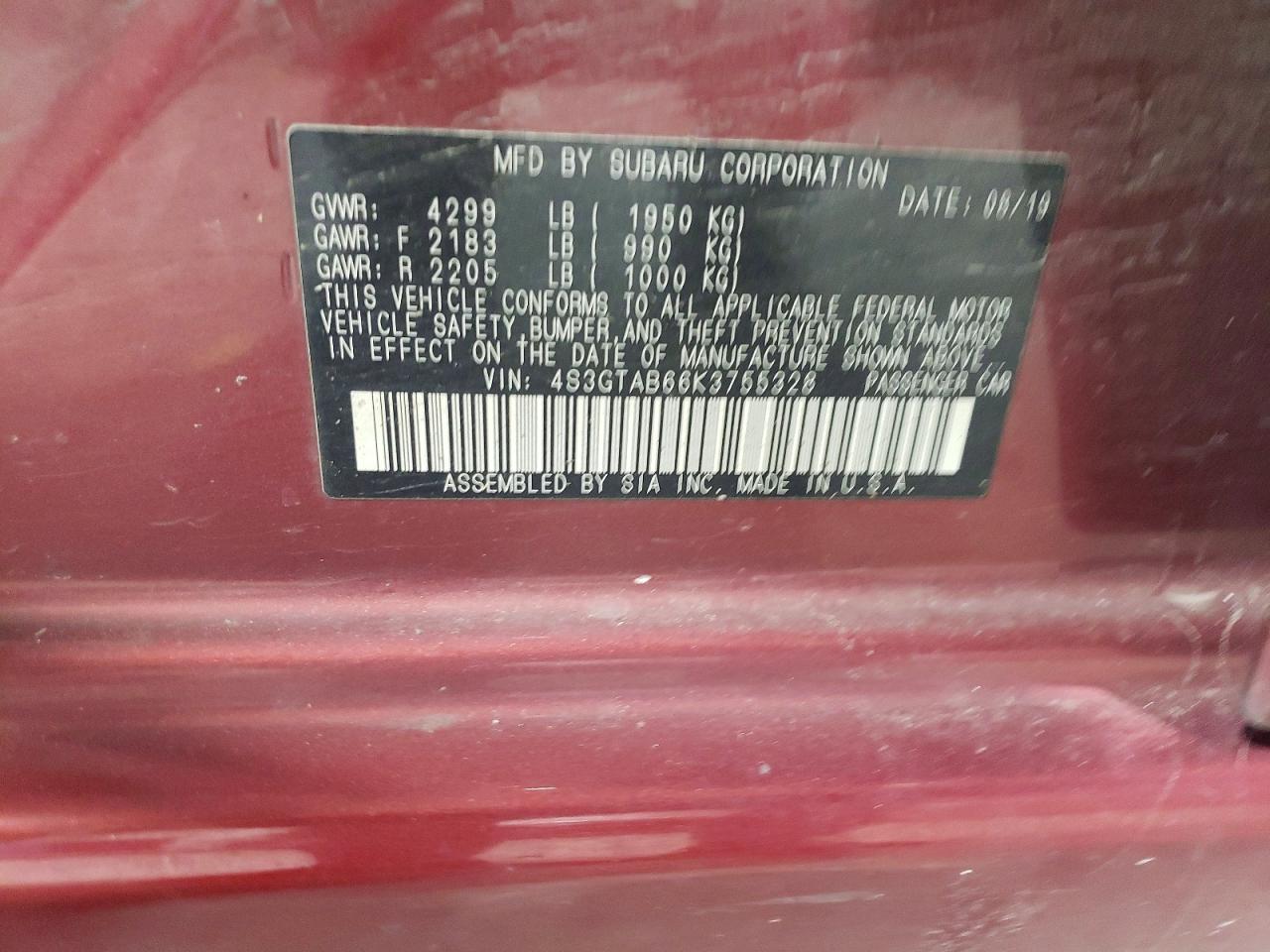 2019 SUBARU IMPREZA photo 25