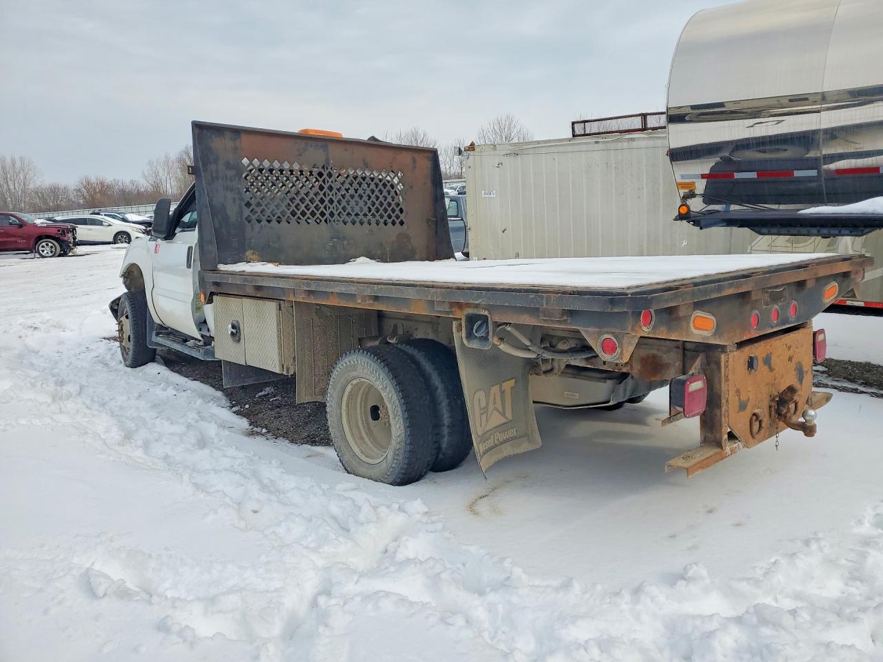 2016 FORD F350 SUPER DUTY FLATBED TRUCK photo 3