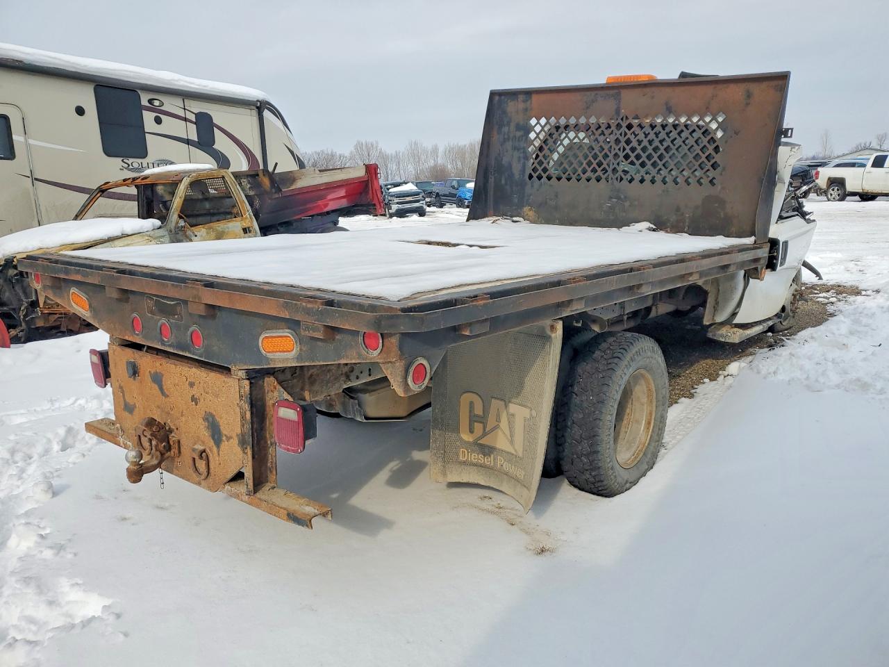 2016 FORD F350 SUPER DUTY FLATBED TRUCK photo 5