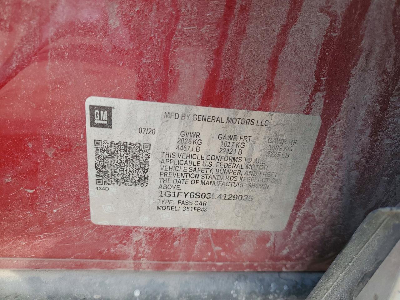 2020 CHEVROLET BOLT EV LT photo 23
