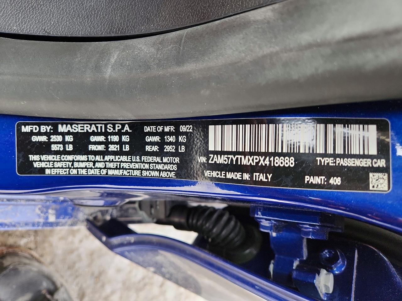 2023 MASERATI GHIBLI MODENA photo 34