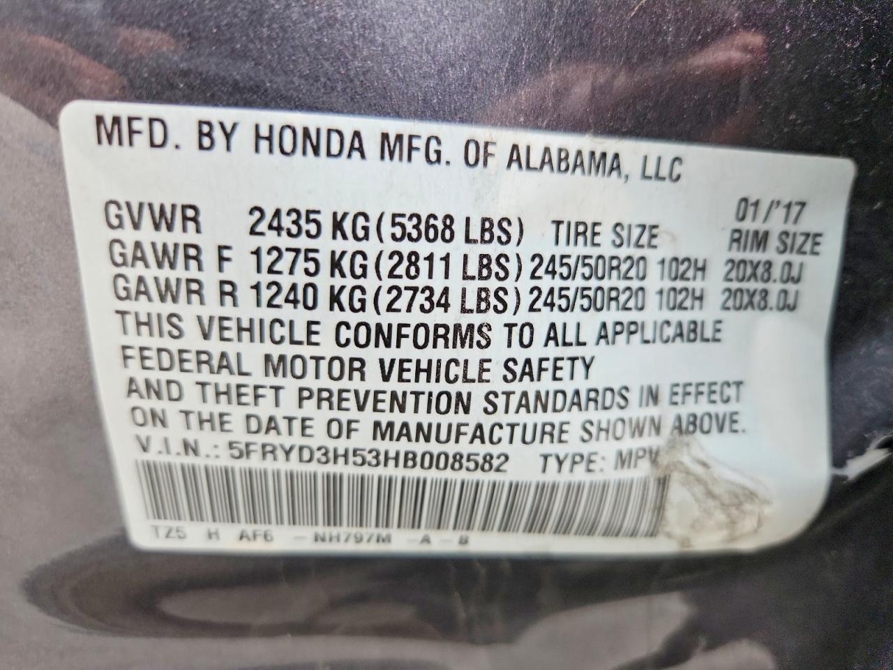 2017 ACURA MDX TECHNOLOGY photo 25