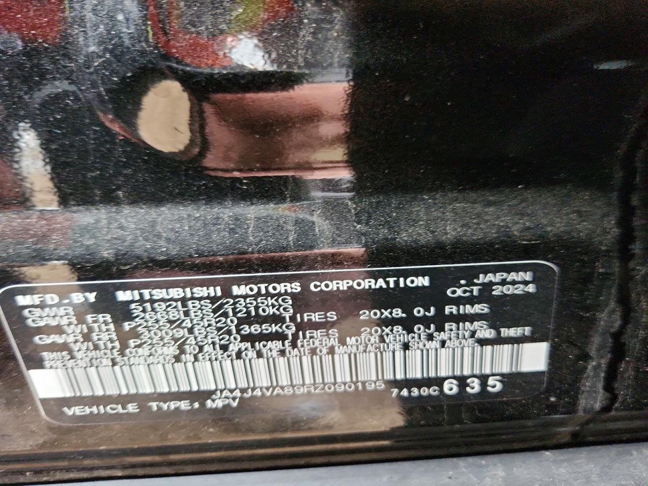 2024 MITSUBISHI OUTLANDER SE photo 49