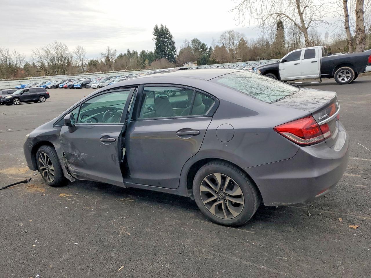 2015 HONDA CIVIC EX photo 2