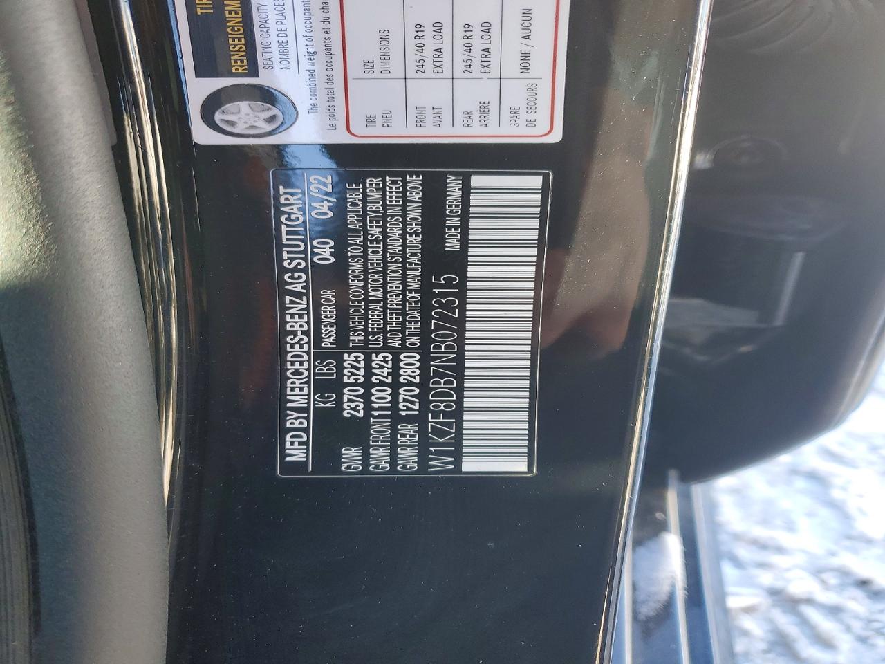 2022 MERCEDES-BENZ E 350 photo 23