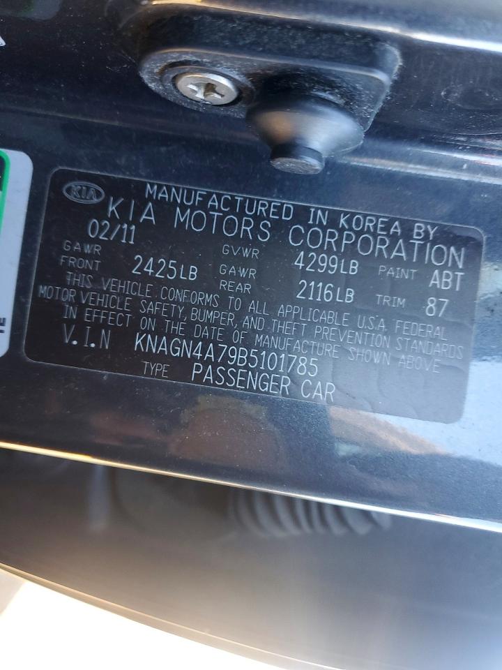 2011 KIA OPTIMA EX photo 12