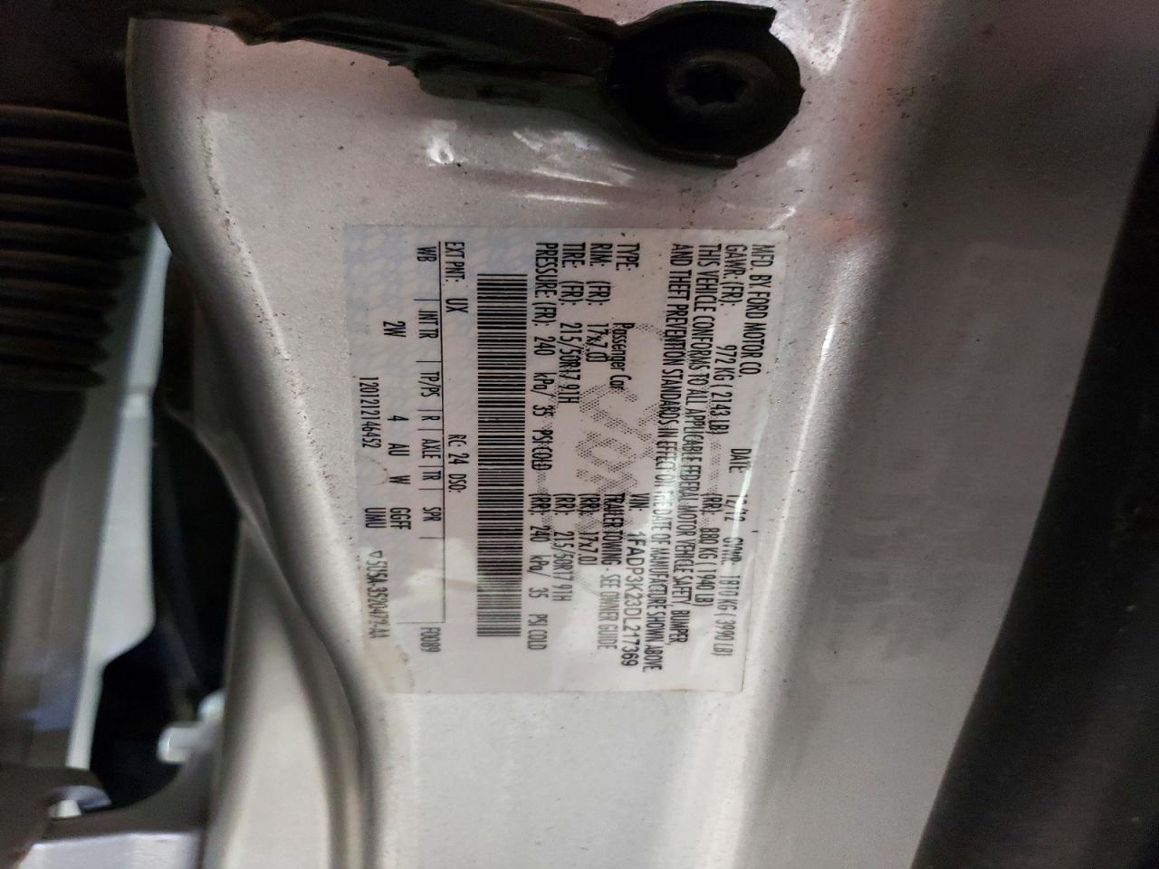2013 FORD FOCUS SE photo 13