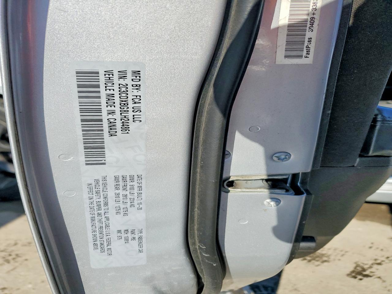2020 DODGE CHARGER SXT photo 23
