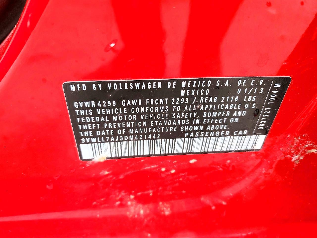 2013 VOLKSWAGEN JETTA TDI photo 12