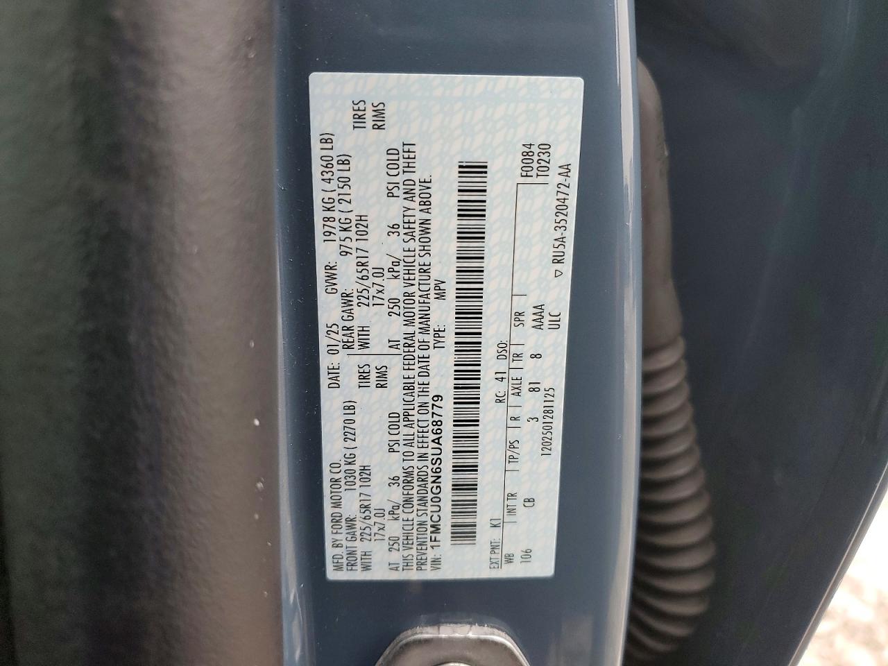 2025 FORD ESCAPE ACTIVE photo 23