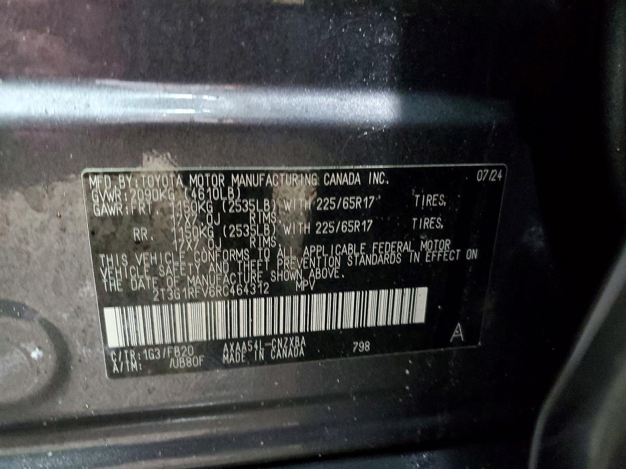 2024 TOYOTA RAV4 LE photo 40