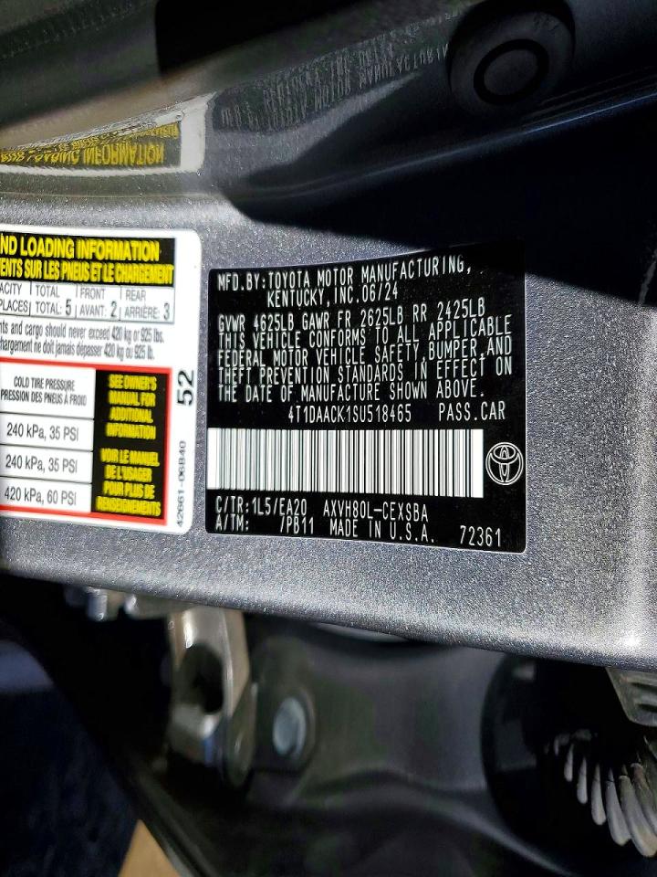 2025 TOYOTA CAMRY SE photo 23