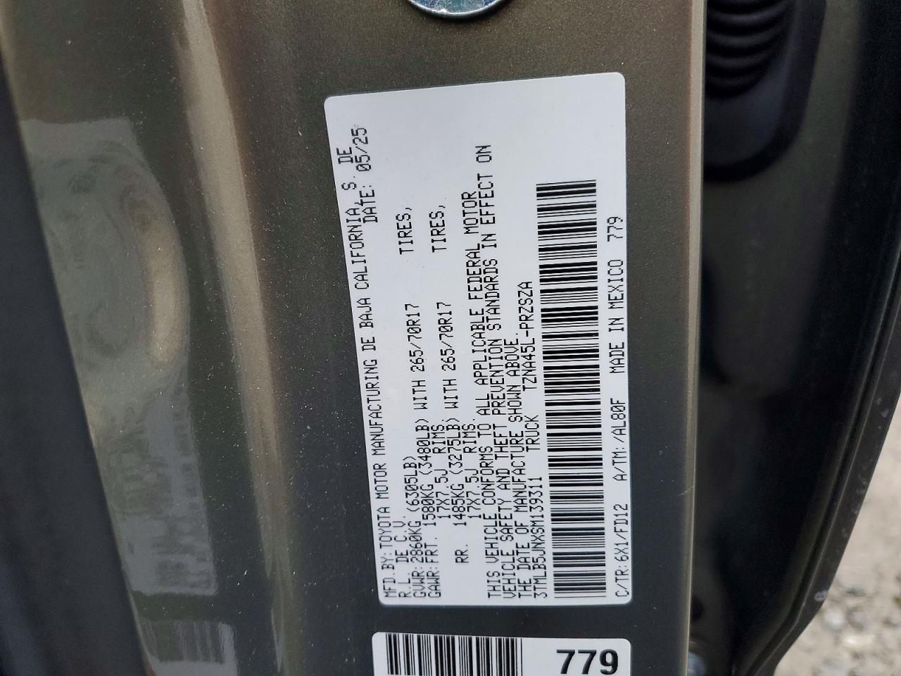 2025 TOYOTA TACOMA TRD OFF ROAD photo 23