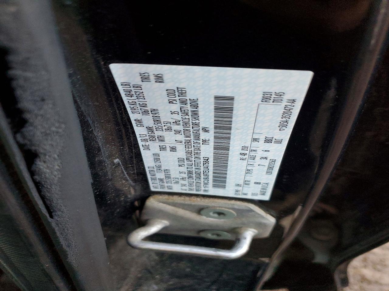 2014 FORD ESCAPE TITANIUM photo 34