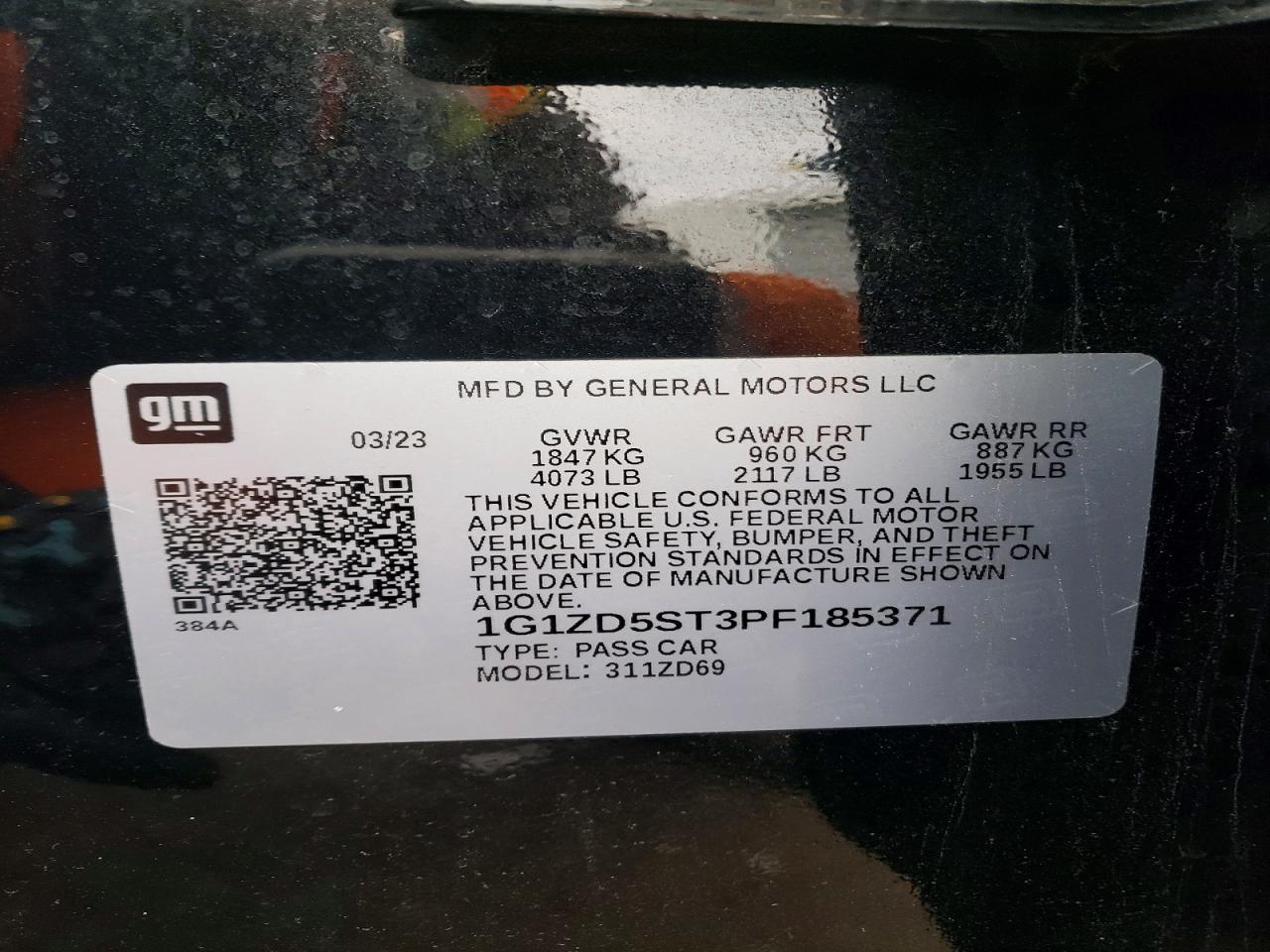 2023 CHEVROLET MALIBU LT photo 34