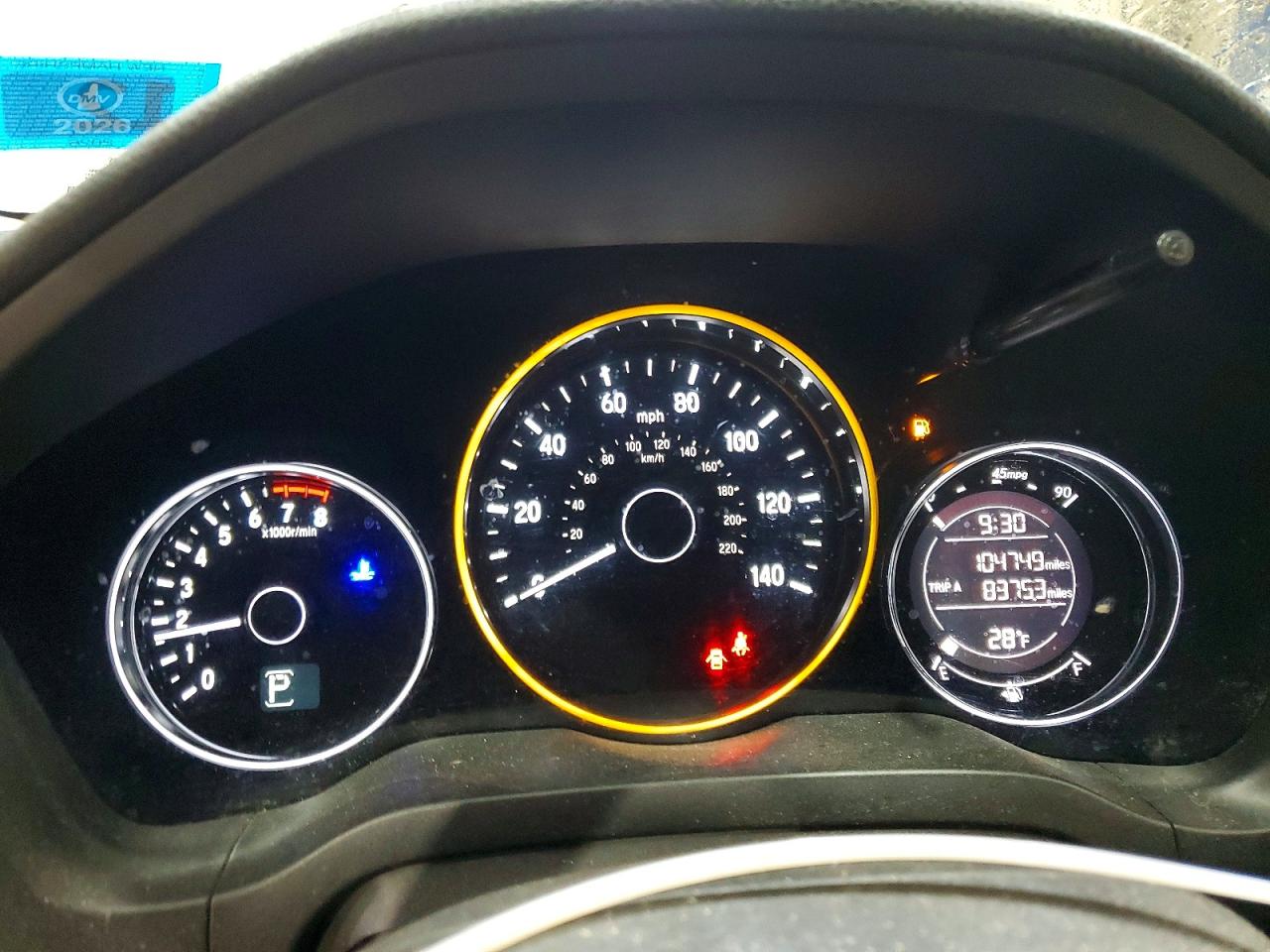 2016 HONDA HR-V EX photo 17
