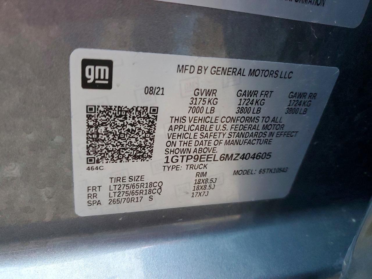 2021 GMC SIERRA K1500 AT4 photo 23