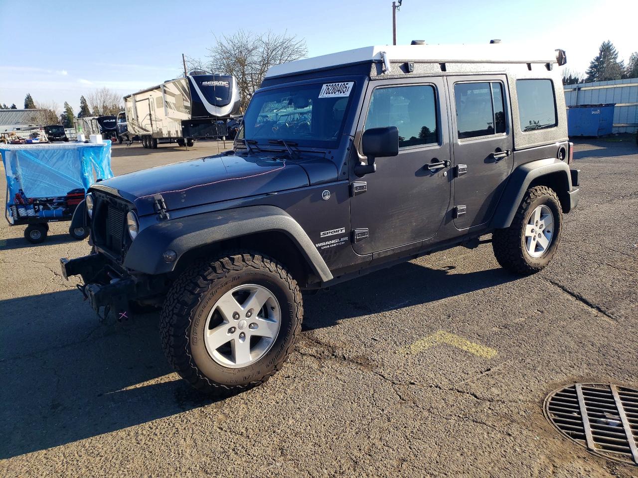 2016 JEEP WRANGLER UNLIMITED