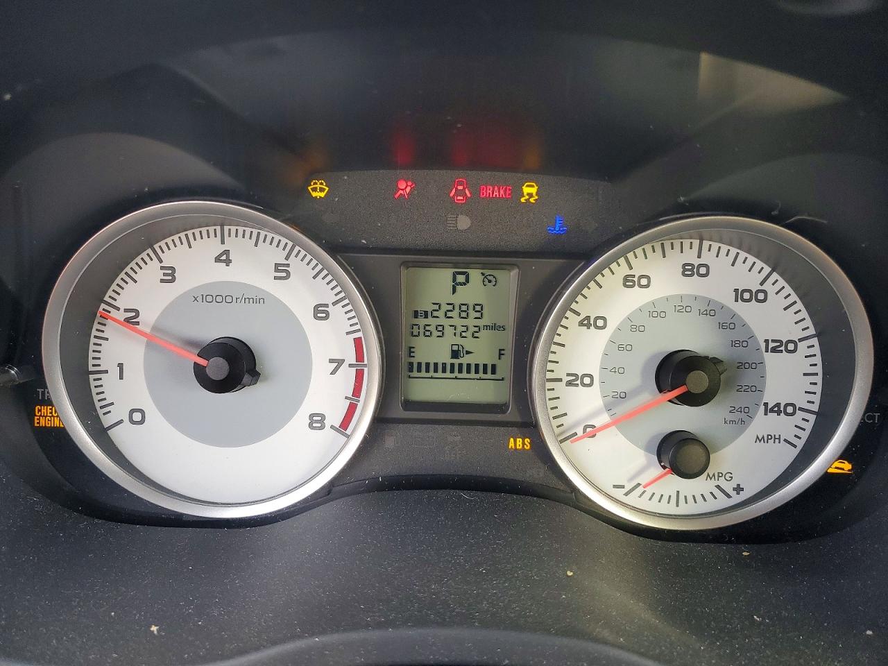 2014 SUBARU IMPREZA photo 17