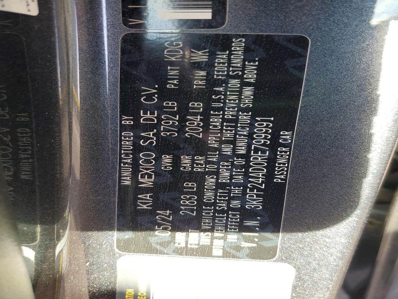 2024 KIA FORTE LX photo 23