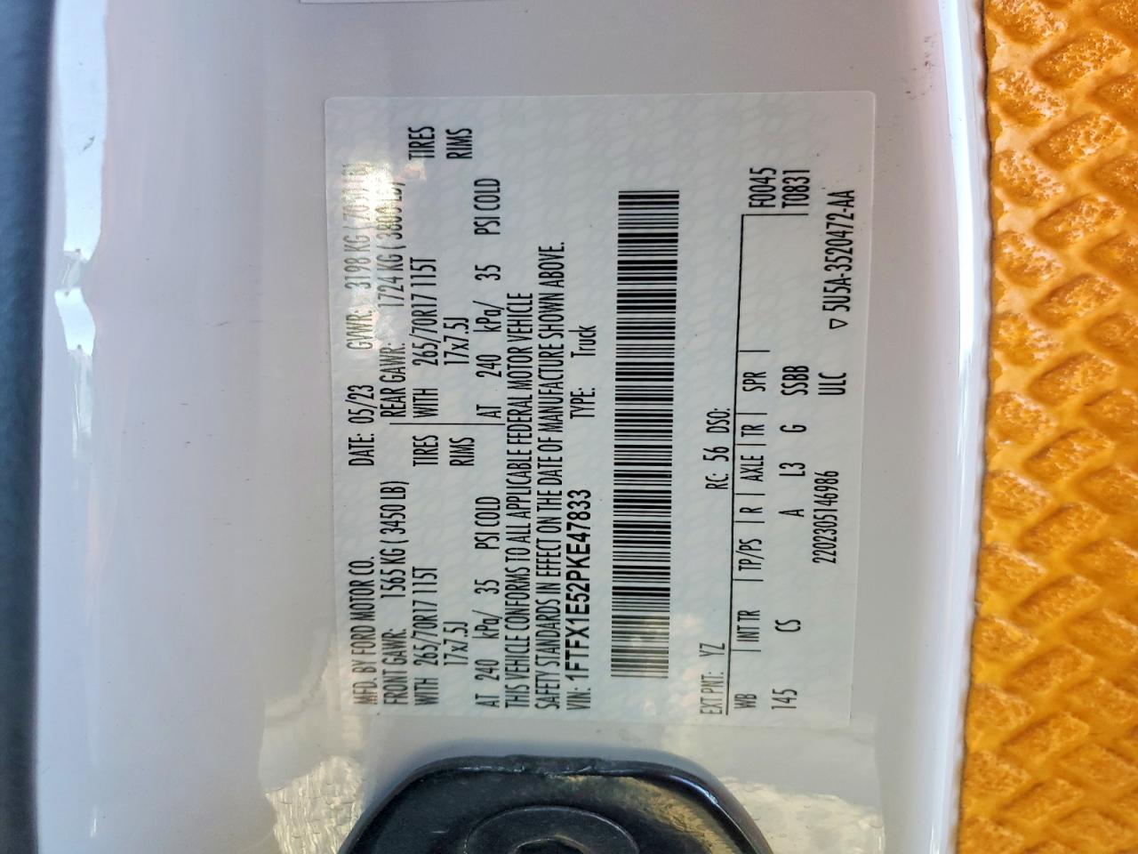 2023 FORD F150 SUPER CAB photo 13