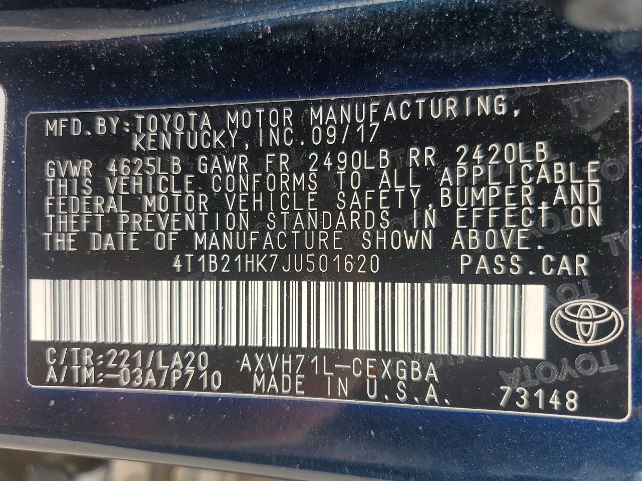 2018 TOYOTA CAMRY HYBRID photo 34