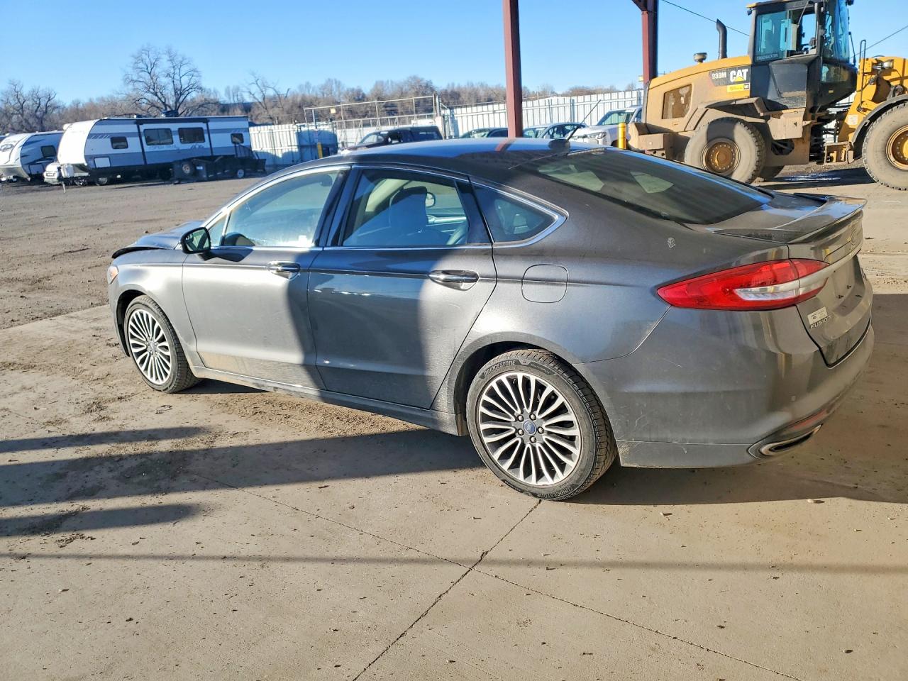 2017 FORD FUSION TITANIUM photo 4