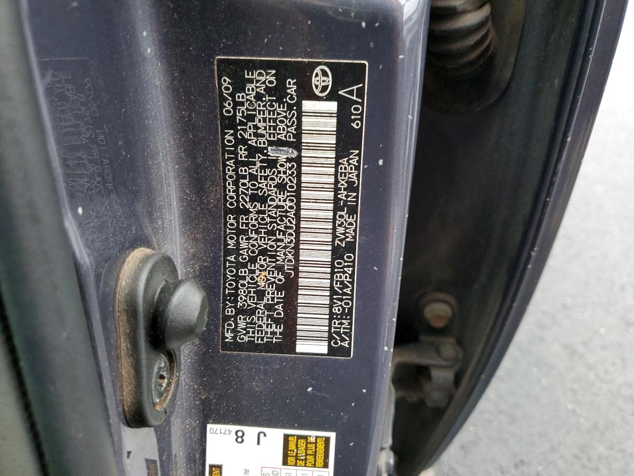 2010 TOYOTA PRIUS photo 23