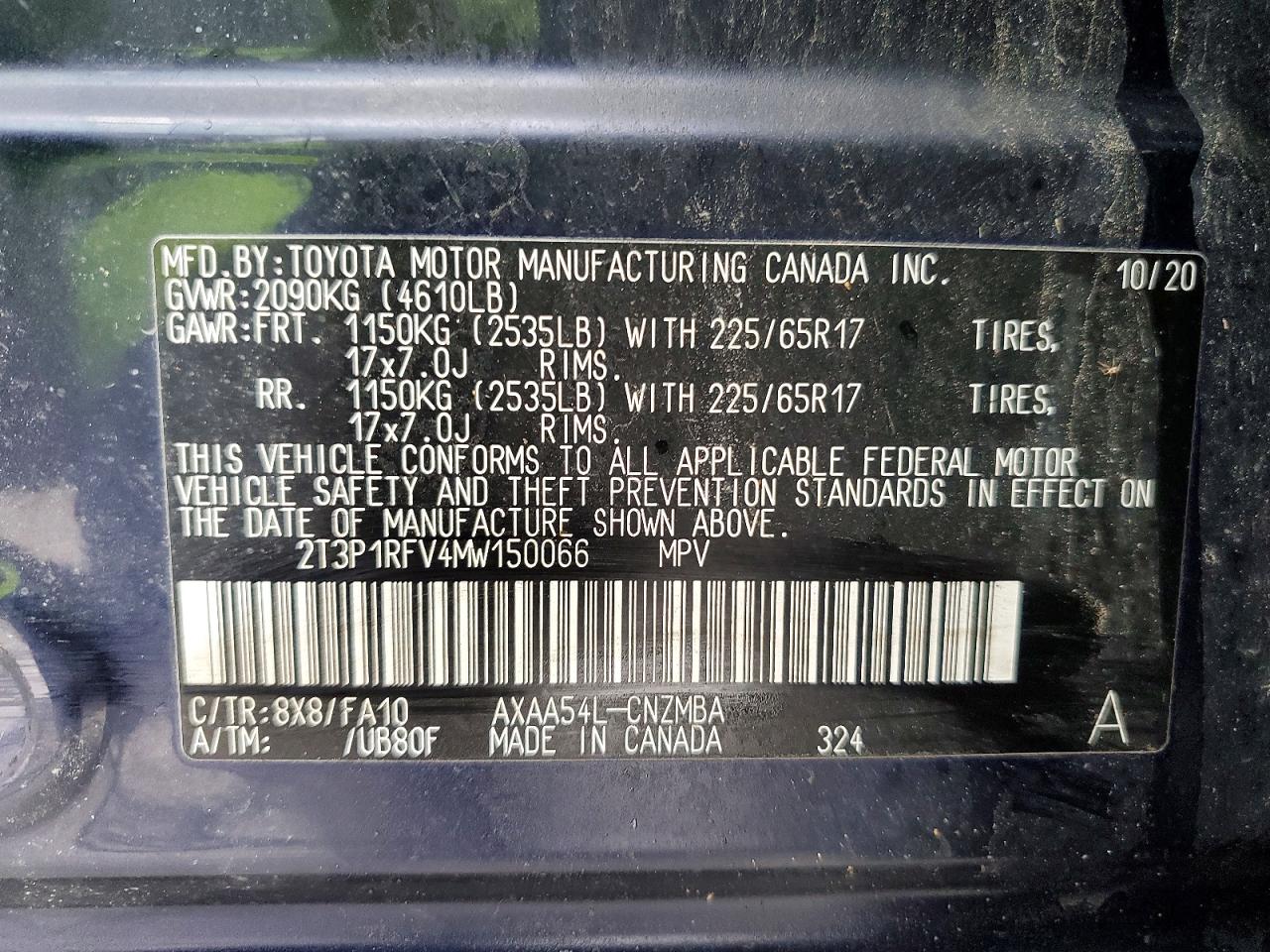 2021 TOYOTA RAV4 XLE photo 27