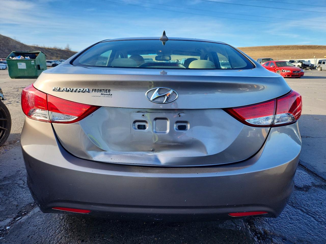 2012 HYUNDAI ELANTRA GLS photo 11