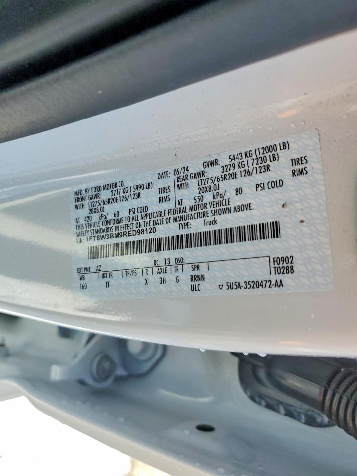 2024 FORD F350 SUPER DUTY photo 23