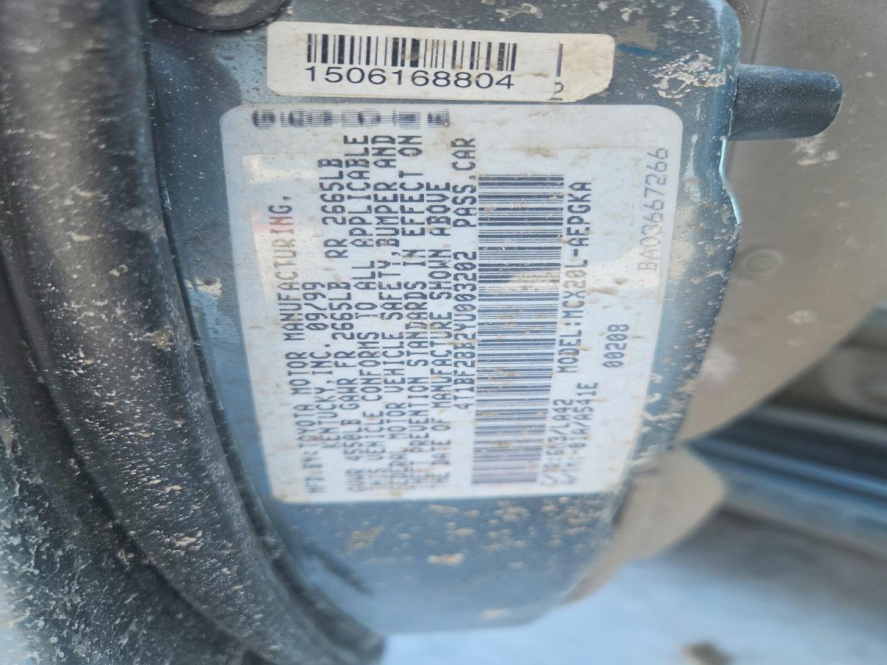 2000 TOYOTA AVALON XLS photo 12